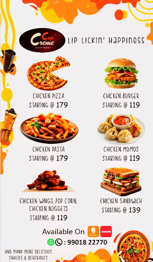 Introducing a range of chicken delicacies for all the chicken lovers.. Pizzas, Sandwich, Momos, P… post image