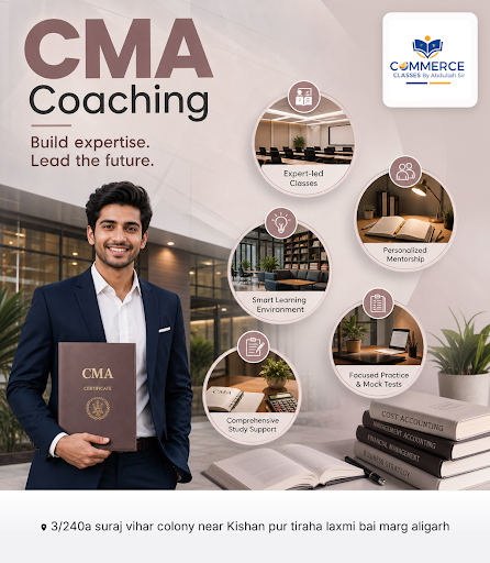 Join Commerce Classes By Abdullah Sir to excel in CMA courses and prepare for CPA exams with expe… post image