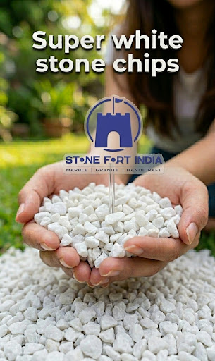 ✨ Transform Your Space with Super White Stone Chips ✨ post image
