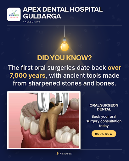 Did you know? The first oral surgeries date back over 7,000 years, with ancient tools made from s… post image