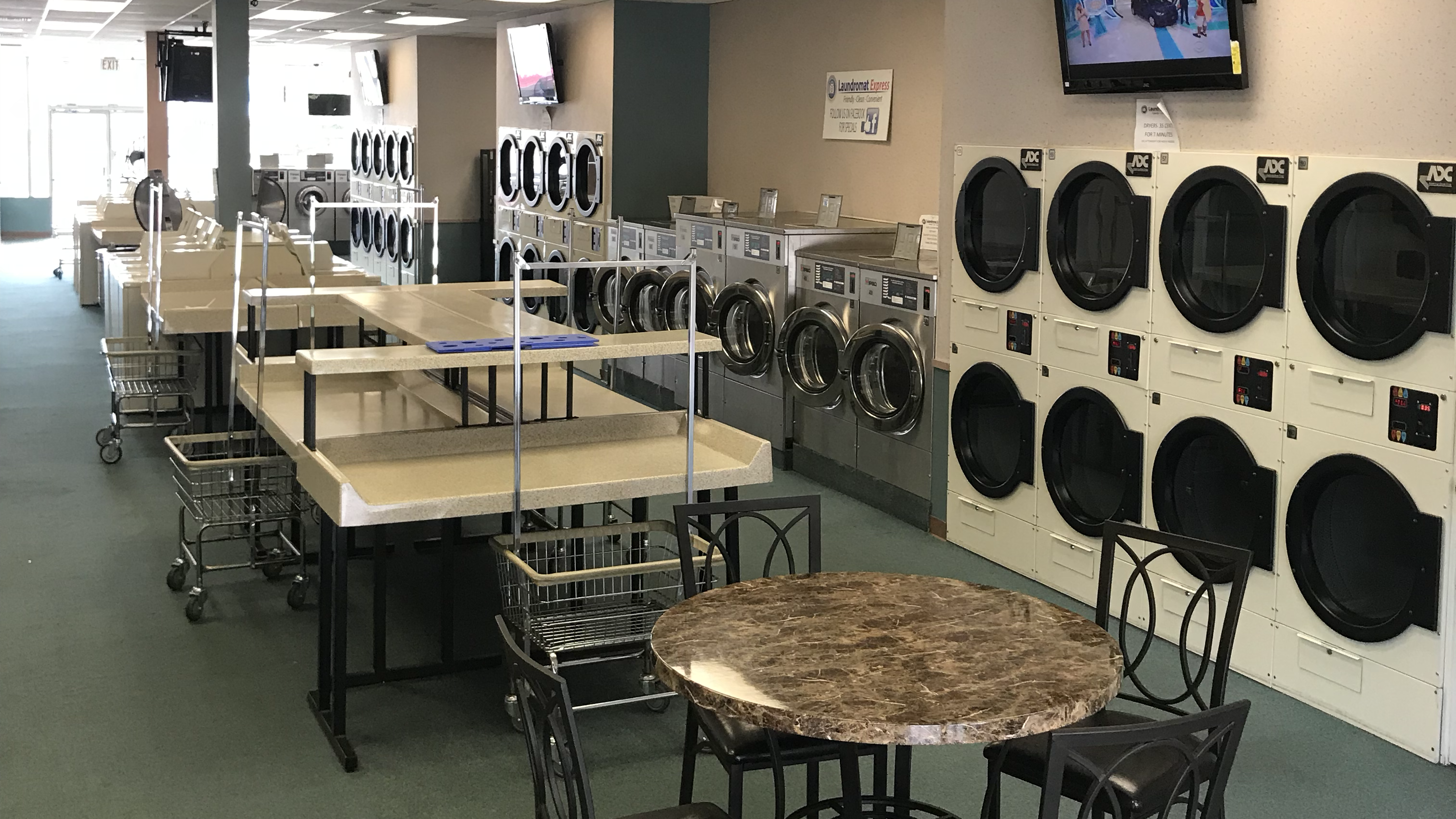 The Laundry Room of Waterford, Pick up and Delivery through third party, Compare at $1.50 per pound! storefront and entrance in Waterford