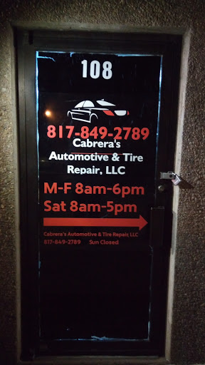Cabrera's Automotive & Tire Repair, LLC - Thumbnail