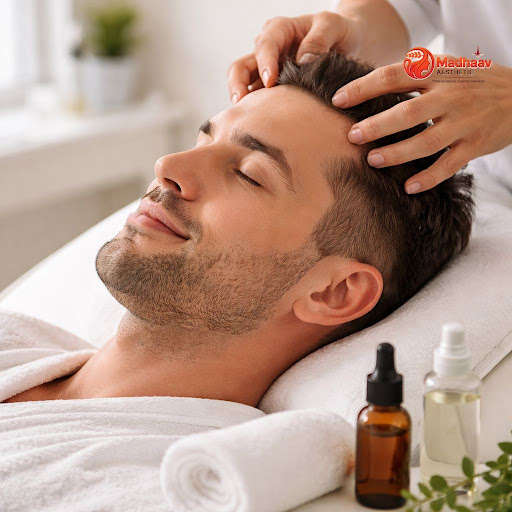 Gentle, targeted scalp massages can make a real difference to hair growth and post-transplant rec… post image