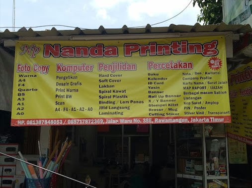 Nanda Printing Rawamangun, Author: Nanda Printing Rawamangun