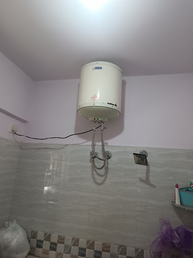 Today one geyser repairing in Vijaya bank layout 560076