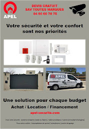 Photo n°4 de A.P.E.L alarme, sécurité et surveillance à Carpentras (Fournisseur de portes de garage)