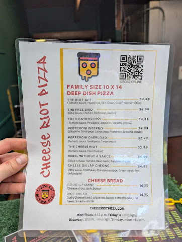 Cheese Riot Pizza by null