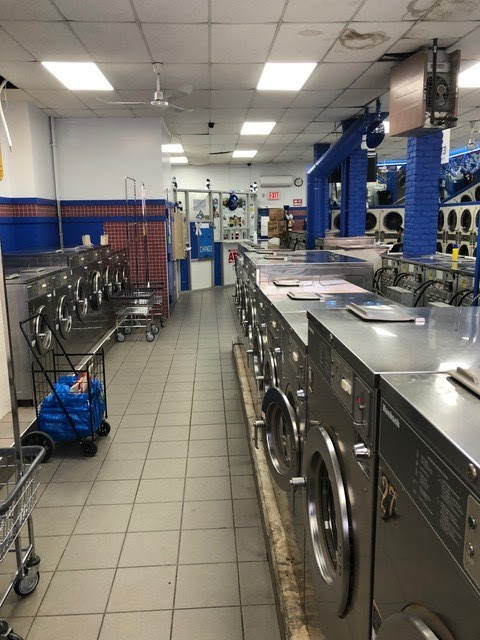 Self-service laundry at Laundromat II, Brooklyn, NY