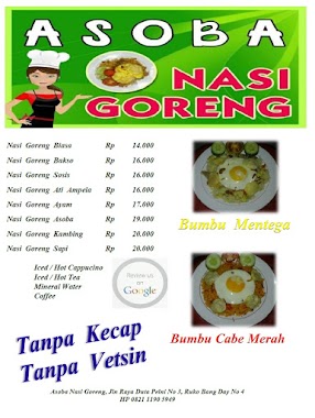 Asoba Nasi Goreng, Author: Harry Yulistia