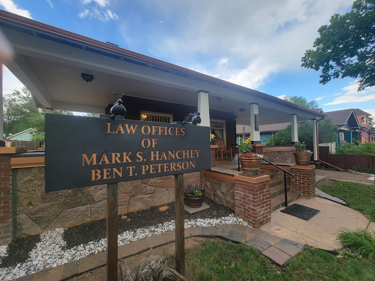 Law Firm of Mark S. Hanchey and Ben Peterson - Colorado Springs Criminal Defense and Personal Injury Lawyers