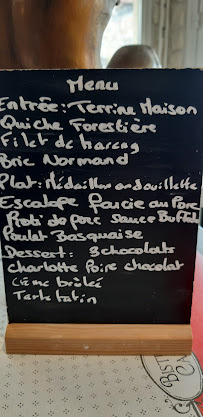 Menu Restaurant les hautes falaises Page 6