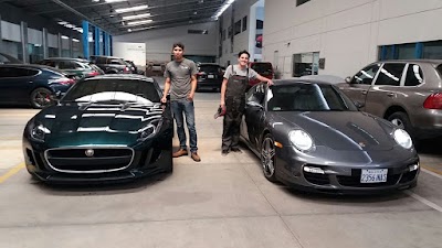 Photos of Porsche, Jaguar Land Rover