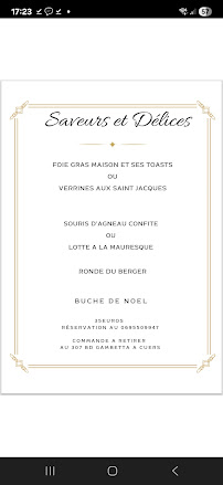 Menu Restaurant Chez Marius Page 16