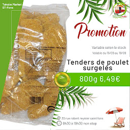 Photo n°38 de Taksim Market Saint-Fons à Saint-Fons (Magasin de produits surgelés)