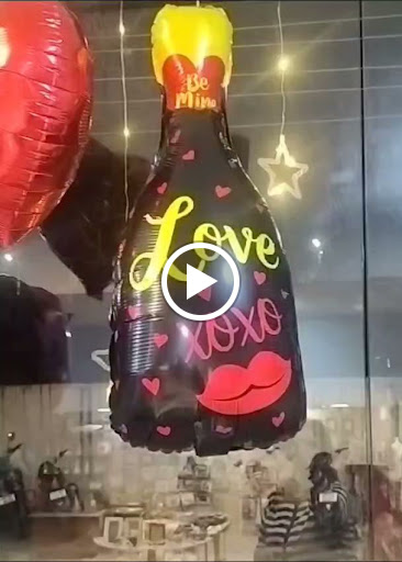 Valentines day hearts and hangings available at party monster sector 48 noida post image