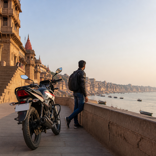 Planning a quick city ride, temple visit, or evening ghat tour at the last minute? Daily bike ren… post image