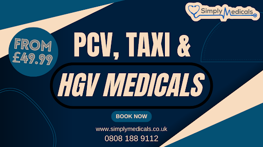 Simply Medicals - PCV, Taxi & HGV Medicals - Oldbury - Thumbnail