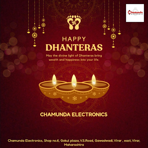 Gear up for a sparkling Dhanteras celebration with Chamunda Electronics, Virar's premier watch sh… post image
