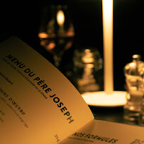 Menu Le Père Joseph Restaurant bar-lounge Page 17