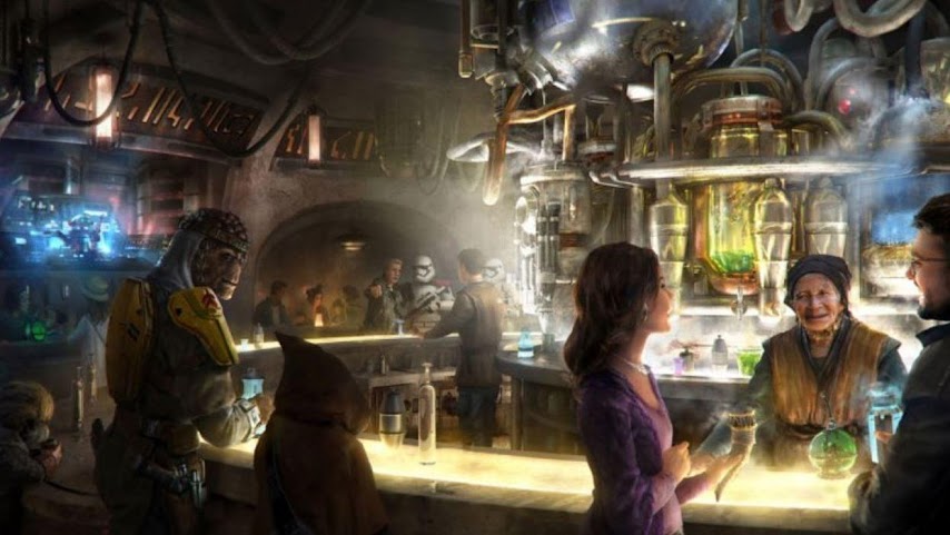 Oga's Cantina at the Disneyland Resort by null