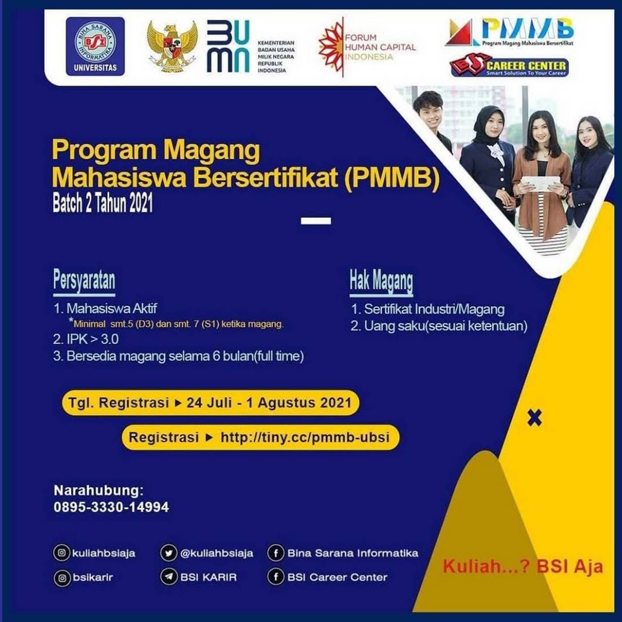 Universitas Bina Sarana Informatika Kampus Dewi Sartika B Ubsi Dewi Sartika 289 Universitas Swasta