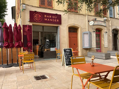 Le BOM - Bar Où Manger