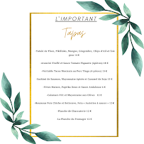 Menu L'Important Page 2