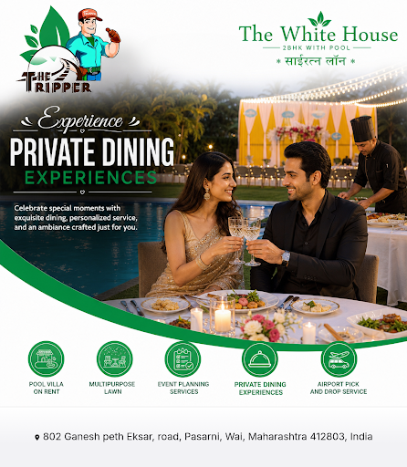Experience the epitome of luxury at The White House 2bhk with Pool, where our private dining expe… post image