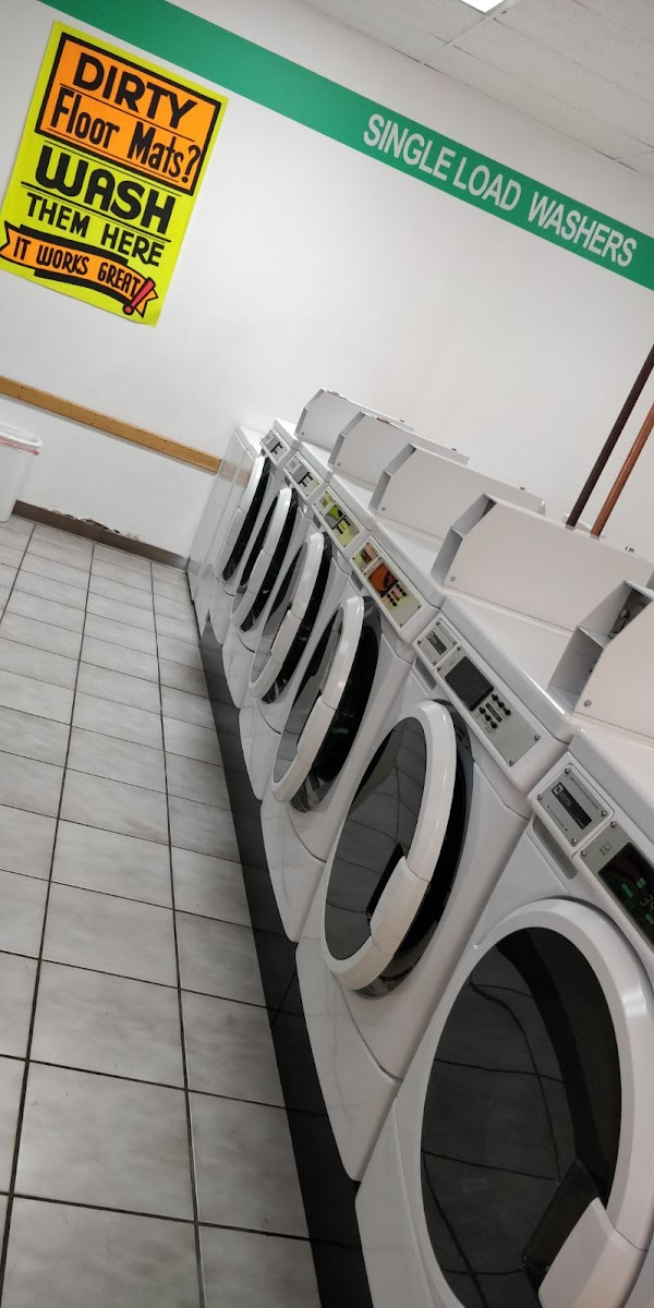 Charlie's Coin Laundry facility with washing machines in Sterling Heights