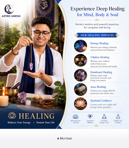 Trust Astro Umesh, the best astrologer in Mulund, for expert healing consultations that help brin… post image