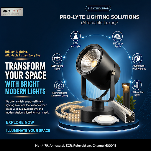 PRO-LYTE LIGHTING SOLUTIONS offers premium LED spot lights as part of our affordable lighting sol…