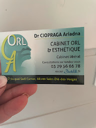 Photo n°17 de Cabinet ORL et esthétique Dr CIOPRAGA à Saint-Dié-des-Vosges (Clinique ORL)