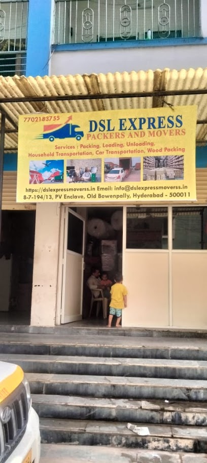 DSL Express packers and movers Bowenpally