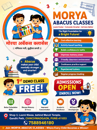 MORYA ABACUS CLASSES post image
