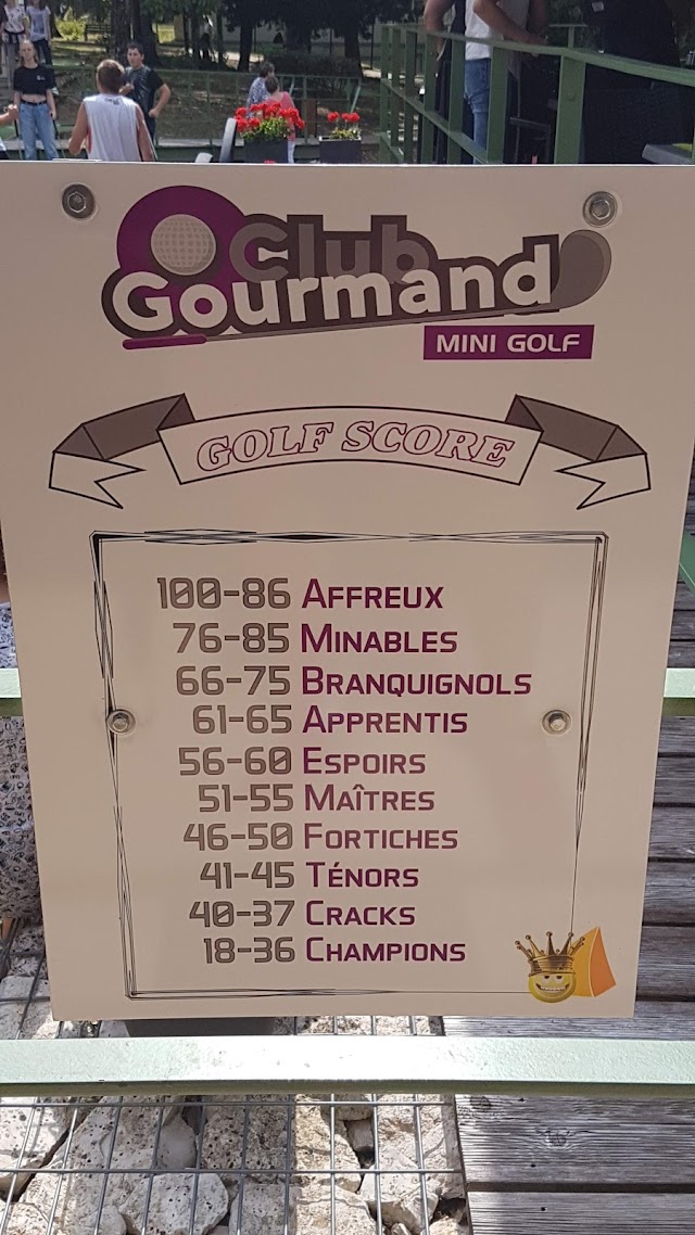 Mini Golf O Club Gourmand