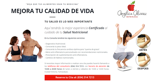 Nutrióloga Certificada Angélica Álvarez
