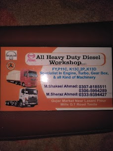 All heavyduty Mechanical Diesal Workshop wah-cantt