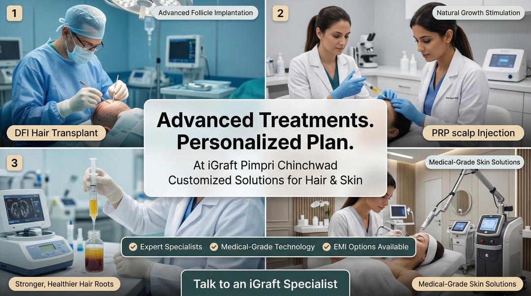 Considering a hair restoration or skin treatment