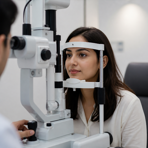 Thinking about freedom from glasses or contact lenses? At the clinic of Dr Ankita Sabharwal in Ka… post image