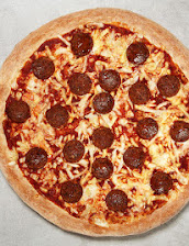 Jackfruit Pepperoni Pizza