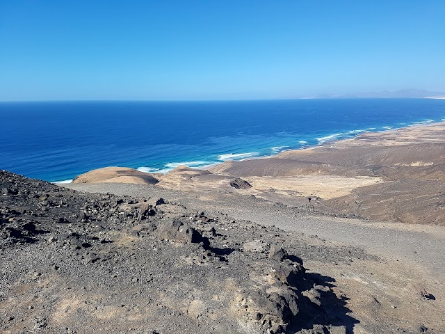 Punto de vista sobre puerto de montaña