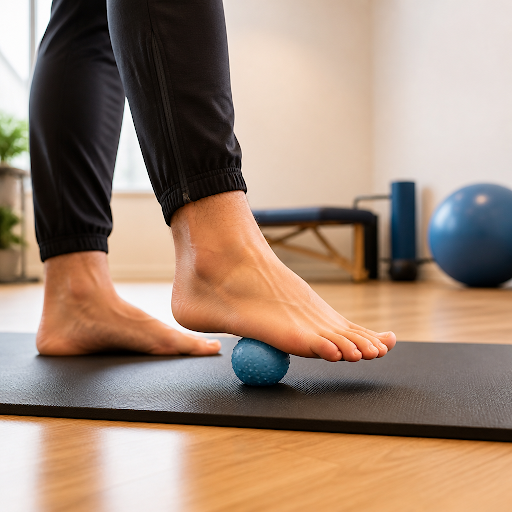 Heel pain slowing you down? Targeted exercise therapy at Pristine physiotherapy and wellness clin… post image