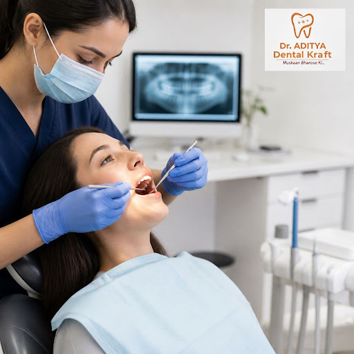 Worried that a visit to the dentist has to be painful? At Dr. Aditya Dental Kraft in Ghaziabad, w… post image
