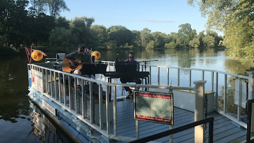 The Razzamajazz pontoon boat