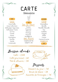 Menu Restaurant du Pont de Ners Page 4