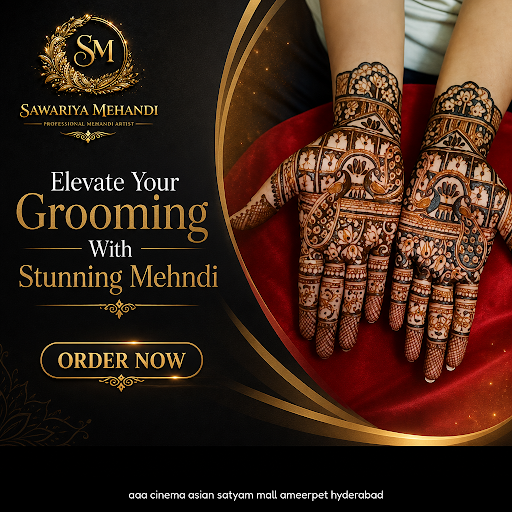 Sawariya Mehandi Artist offers exquisite grooms mehandi designs, blending traditional motifs with… post image