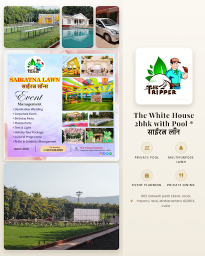 Experience the elegance of a 2bhk villa wai at The White House 2bhk with Pool * साईरत्न लाँन, fea… post image