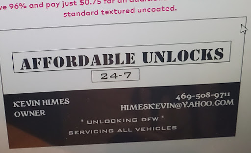 Affordable Unlocks - Visual