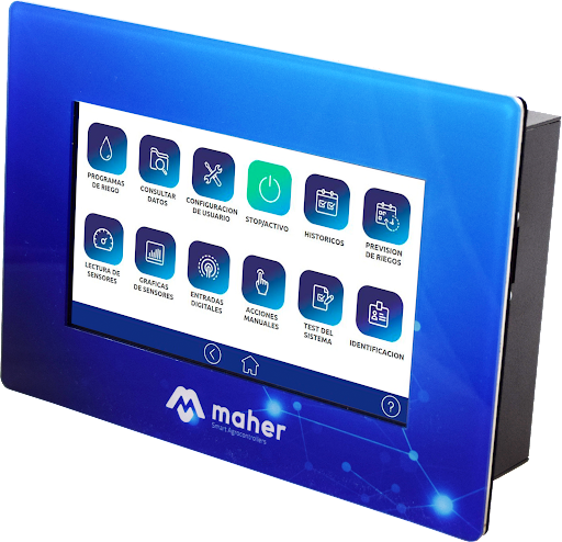 Maher - Programadores agrícolas y sistemas de riego inteligente