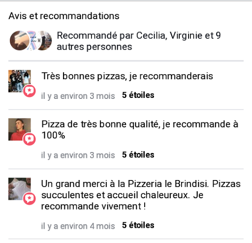 Pizzeria Le Brindisi Gallery - France